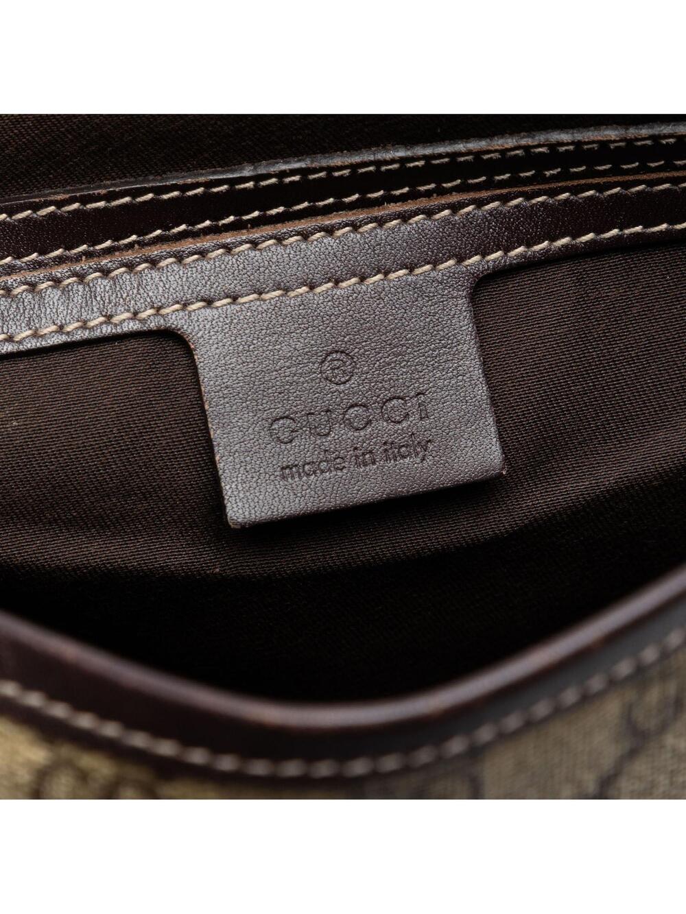 Gucci Gg Supreme Crossbody Pre-Loved #282809G47B - Picture 5 of 7